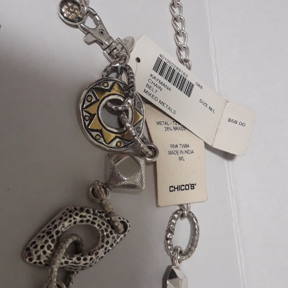 🎁CHICO'S CHAIN BELT - Picture 4 of 7